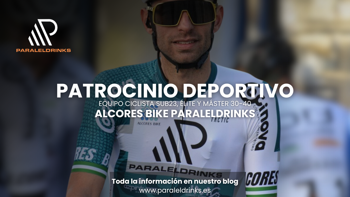 PATROCINIO DEPORTIVO A EQUIPO CICLISTA – ALCORES BIKE PARALELDRINKS